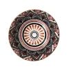 BOL MANDALA ORANGE D.12CM