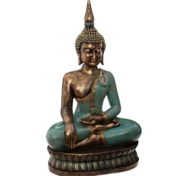 BOUDDHA ASSIS RESINE H.72.5CM
