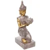 BOUDDHA ASSIS RESINE LEE H.45.3CM