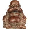 BOUDDHA RESINE D.11X9.5X12CM