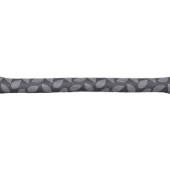 BOUDIN DE PORTE SIMPLE BOURRELET 80CM BANDE AGRIPPANTE GRIS