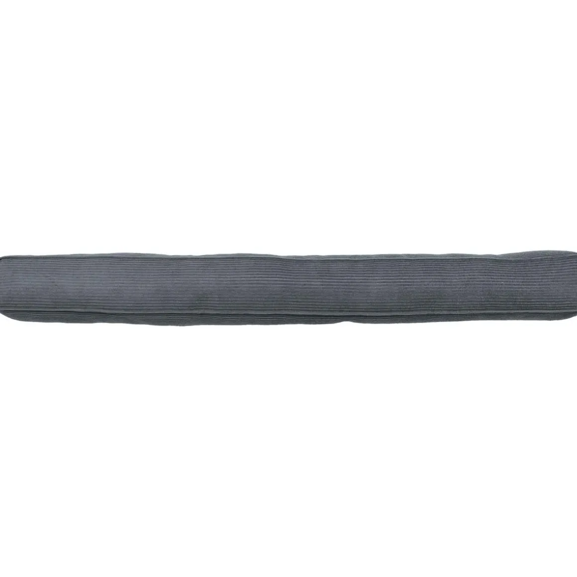BOUDIN PORTE CARRE VELOURS 80CM BANDE AGRIPP GRIS