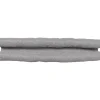 BOUDIN PORTE DOUBLE BOURRELET 80CM EFFET LIN GRIS