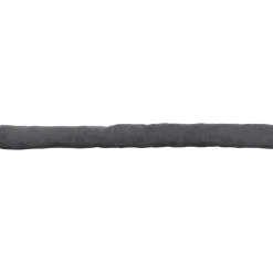 BOUDIN PORTE SIMPLE VELOURS 80CM BANDE AGRIP GRIS