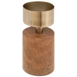 BOUGEOIR BOIS NOYI TAILLE M