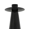 BOUGEOIR METAL AUTOMNE NOIR TAILLE L
