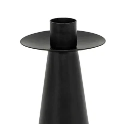 BOUGEOIR METAL AUTOMNE NOIR TAILLE L