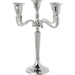 BOUGEOIR METAL 5 TETES H.27CM