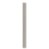 BOUGIE BATON DEMI GRIS CLAIR H.26CM