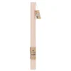 BOUGIE BATON DEMI ROSE H.26CM