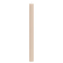 BOUGIE BATON DEMI TAUPE H.26CM