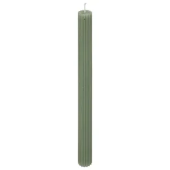 BOUGIE BATON DEMI VERT H.26CM