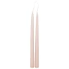 BOUGIE BATON HUGO ROSE H.30CM X2 PIECES