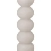 BOUGIE BOULE BLANCHE 5.4X20CM