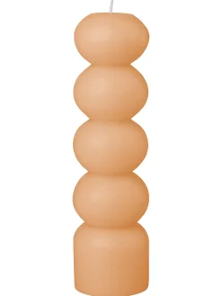 BOUGIE BOULE JAUNE 5.4X20CM