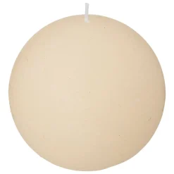 BOUGIE BOULE OLIA IVOIRE D.10CM