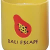 BOUGIE CERAMIQUE BALI 8.8X8.8X10.4CM