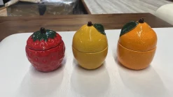 BOUGIE PARFUMEE CERAMIQUE FRUITY 120G