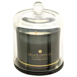 BOUGIE PARFUMEE ILAE EPICES CLOCHE VERRE 240G