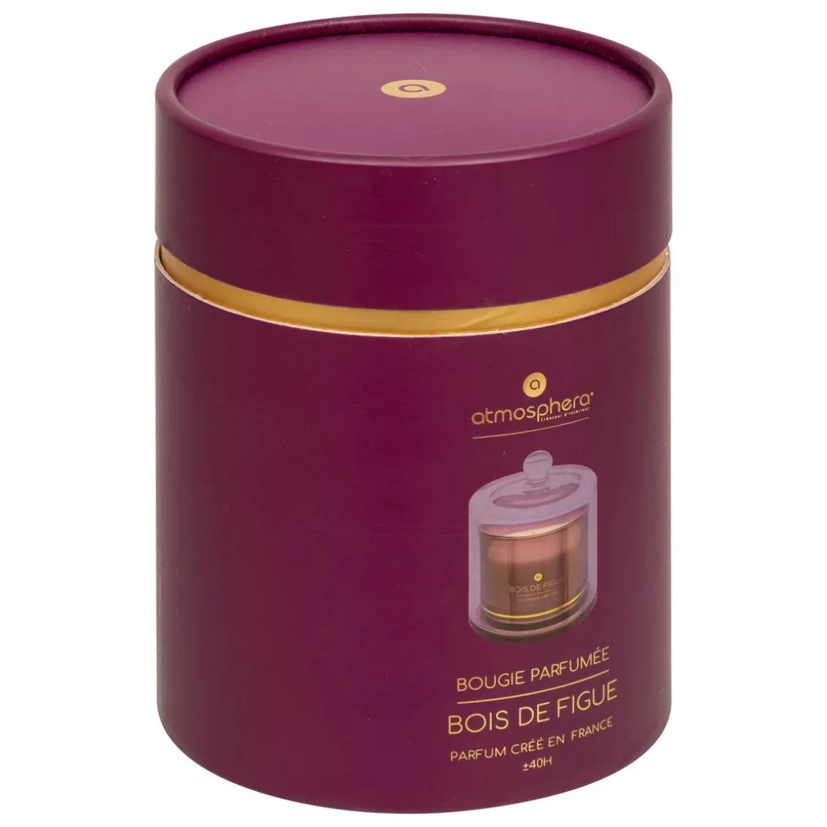 BOUGIE PARFUMEE ILAE FIGUE CLOCHE VERRE 240G