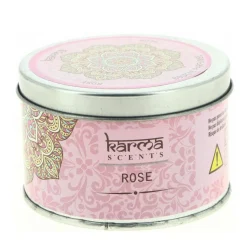 BOUGIE PARFUMEE KARMA POT METAL COUVERCLE 100G