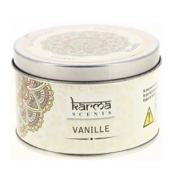 BOUGIE PARFUMEE KARMA POT METAL COUVERCLE 100G
