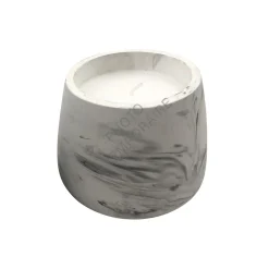 BOUGIE PARFUMEE MARBREE H9.5CM