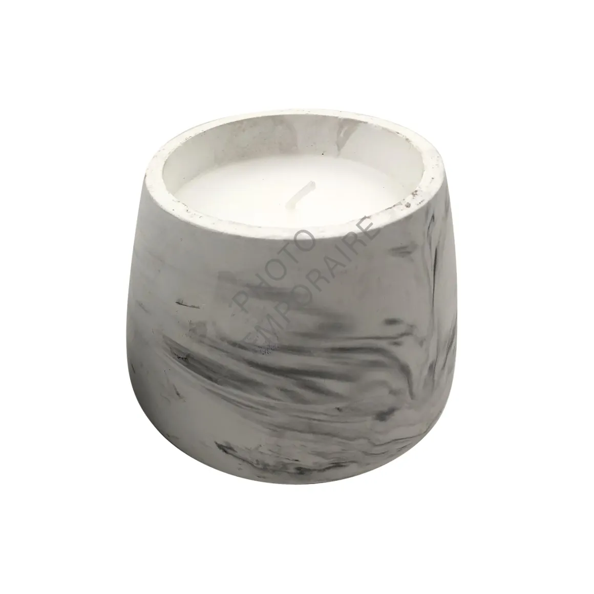 BOUGIE PARFUMEE MARBREE H9.5CM