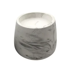 BOUGIE PARFUMEE MARBREE H13.5CM