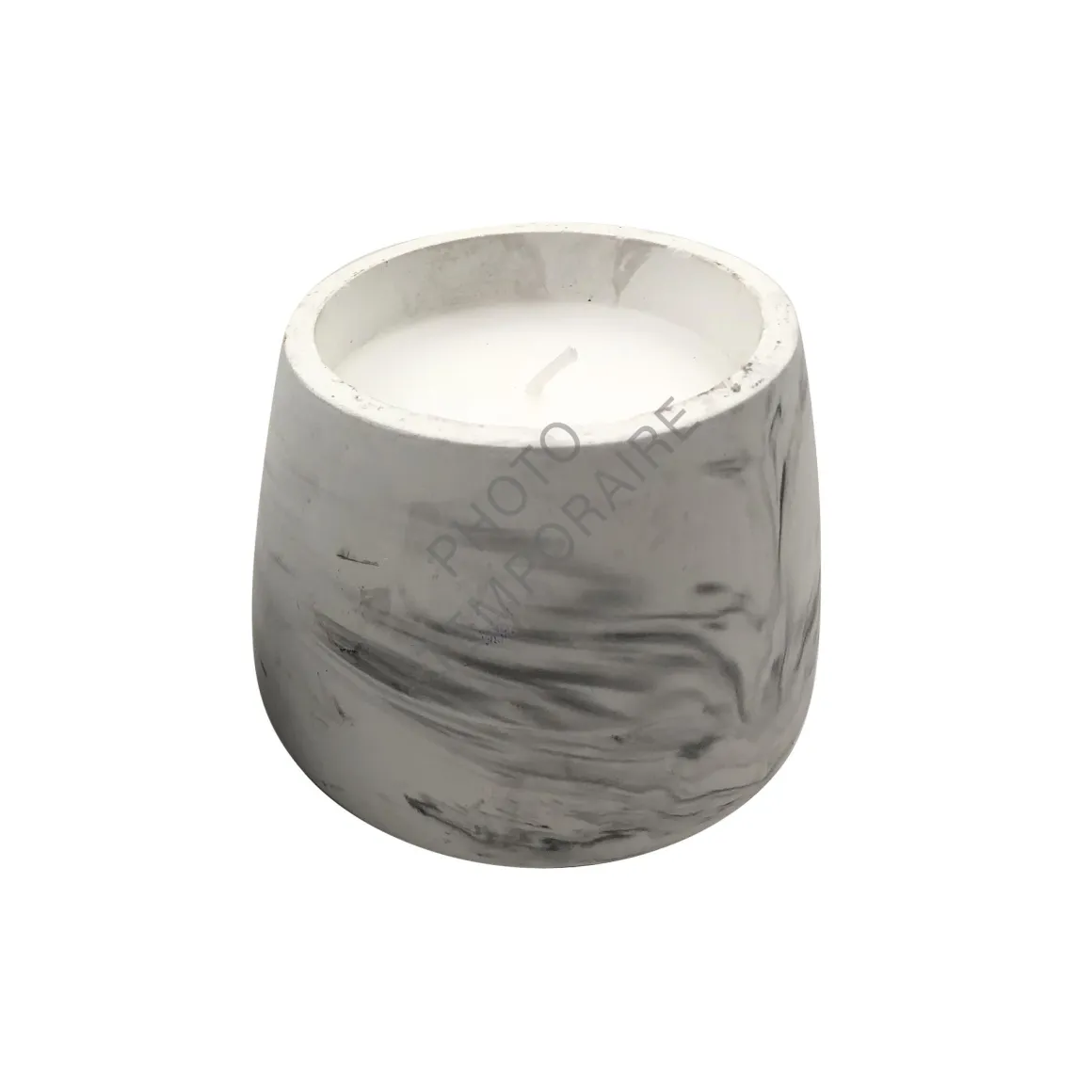 BOUGIE PARFUMEE MARBREE H8.5CM