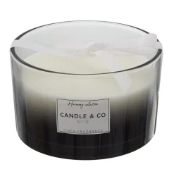BOUGIE PARFUMEE 3 MECHES NOIR HARMONY D13CM