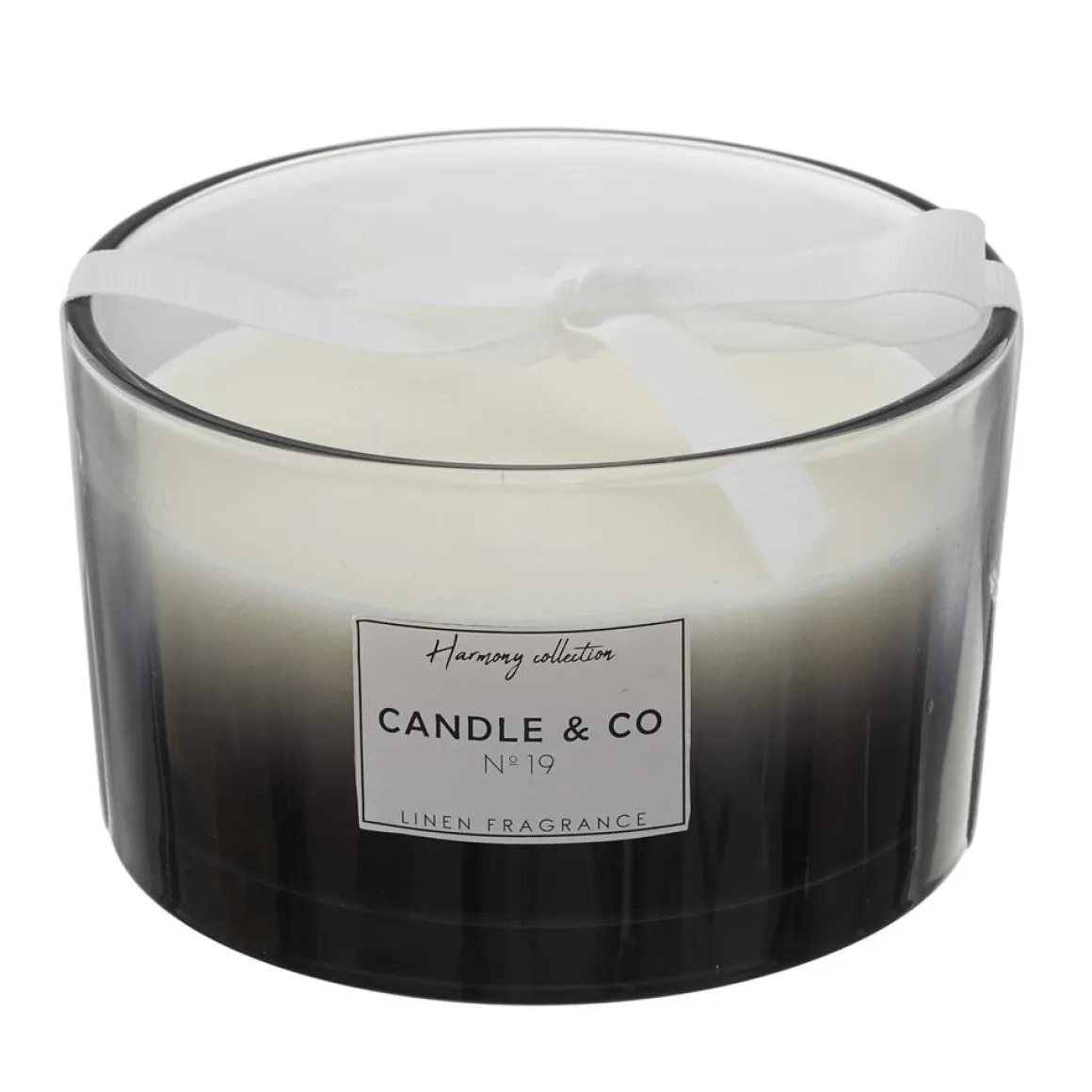 BOUGIE PARFUMEE 3 MECHES NOIR HARMONY D13CM