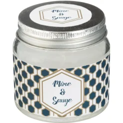 BOUGIE PARFUMEE MONI POT VERRE MURE ET SAUGE 65G