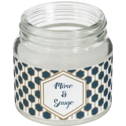 BOUGIE PARFUMEE MONI POT VERRE MURE ET SAUGE 65G