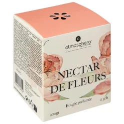 BOUGIE PARFUMEE OUDY 200G POT VERRE NECTAR D ORCHIDEE