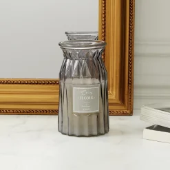 BOUGIE PARFUMEE VASE CISELE H.18CM