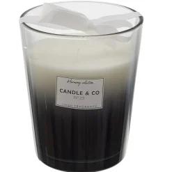 BOUGIE PARFUMEE VASE NOIR HARMONY H16CM