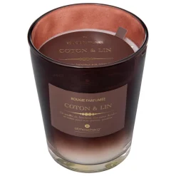 BOUGIE PARFUMEE VERRE ALMA COTON 855G