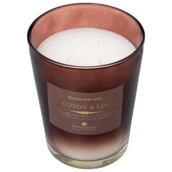 BOUGIE PARFUMEE VERRE ALMA COTON 855G