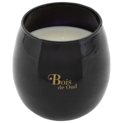 BOUGIE PARFUMEE VERRE ARLO BOIS 400G