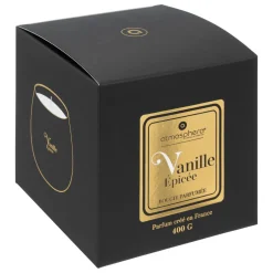 BOUGIE PARFUMEE VERRE ARLO VANILLE 400G