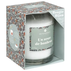 BOUGIE PARFUMEE VERRE AVEC BIJOU MILY EXOTIQUE 220G