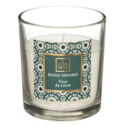 BOUGIE PARFUMEE VERRE COTON NEDA 110G