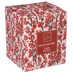 BOUGIE PARFUMEE VERRE FRAISE BOIS NEDA 110G
