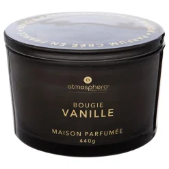 BOUGIE PARFUMEE VERRE GLOWY VANILLE 440G