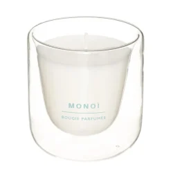BOUGIE PARFUMEE VERRE MONOI ILAN 130G