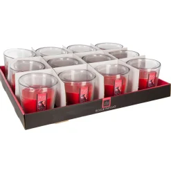 BOUGIE PARFUMEE VERRE NINA FRUITS ROUGES 90G