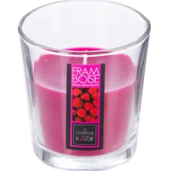 BOUGIE PARFUMEE VERRE NINA FRAMBOISE 90G