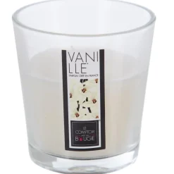 BOUGIE PARFUMEE VERRE NINA VANILLE 90G