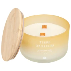 BOUGIE PARFUMEE VERRE SANA TERRE D AILLEURS 420G